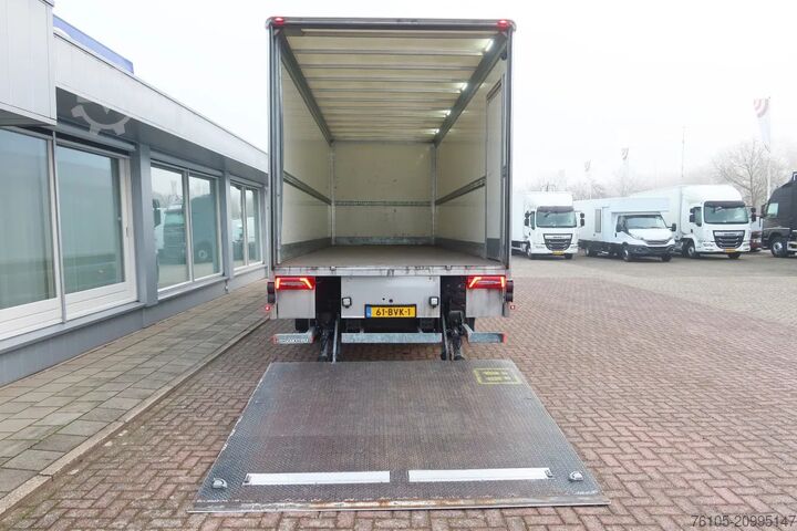 Box body Scania P320 4x2 Bak + Dhollandia Klep 2000 KG + bed