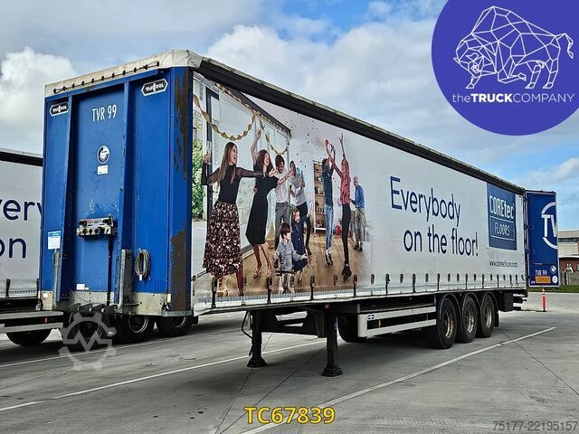 Sliding tarpaulins Vanhool 