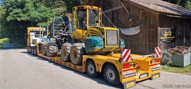 Tieflader-Sattelauflieger DOLL T2P-S3FS21