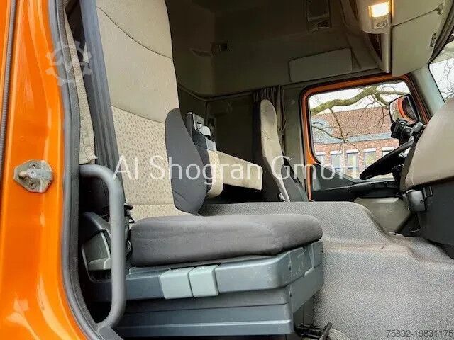 Platform trailer Renault Lander 430 6x2/Hiab 144 B-3 Mit Funk/Eu5/Komple...