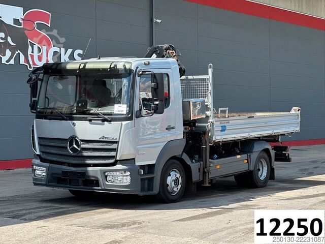 Dreiseitenkipper LKW MERCEDES-BENZ Atego 923 4x2BB MEILLER DSK & ATLAS 66.3E LK