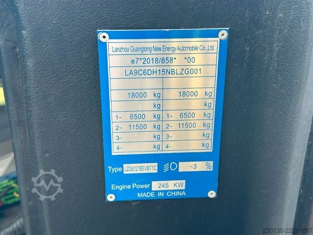 Stadtbus  Guangtong Elektrobus | 12m Niederflur |67 Plätze
