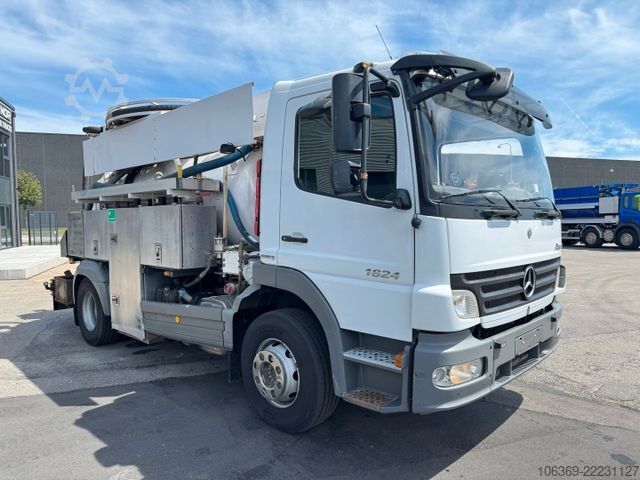 Saugwagen MERCEDES-BENZ Atego 1624 4x2 DSU kombiline 5400 L