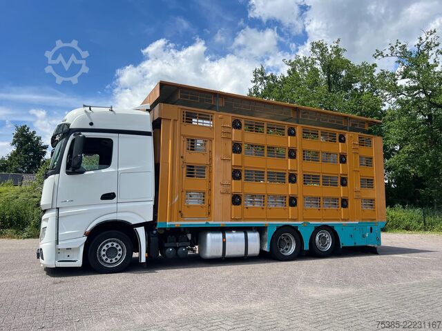 Viehtransport Mercedes-Benz Actros 2851 Finkl Livestock 1/2/3/4