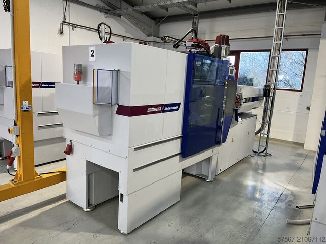 Kunststoff-Spritzgießmaschine Wittmann Battenfeld EcoPower 110/750 Unilog B8