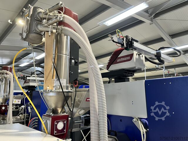 Kunststoff-Spritzgießmaschine Wittmann Battenfeld EcoPower 110/750 Unilog B8