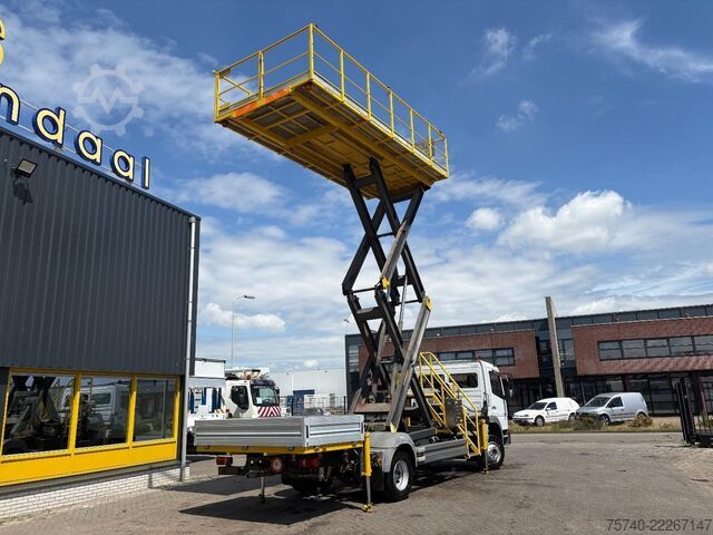 Aerial platform Mercedes-Benz Atego 1318 + 10 METER HEIGHT + tunnel/mine edit...