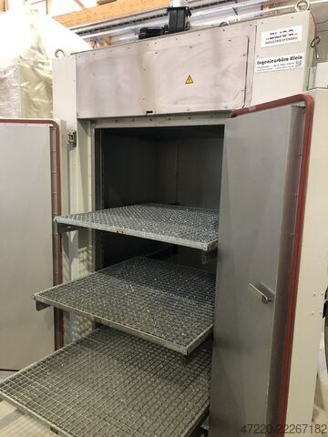 Recirculating air oven/chamber oven 250°C oven Eliog Lacktrockner 250°C KUV 250/15-10-10 nach DIN 1539
