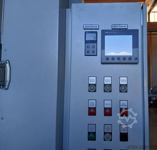 Recirculating air oven/chamber oven 250°C oven Eliog Lacktrockner 250°C KUV 250/15-10-10 nach DIN 1539