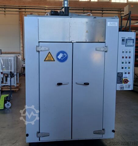 Recirculating air oven/chamber oven 250°C oven Eliog Lacktrockner 250°C KUV 250/15-10-10 nach DIN 1539