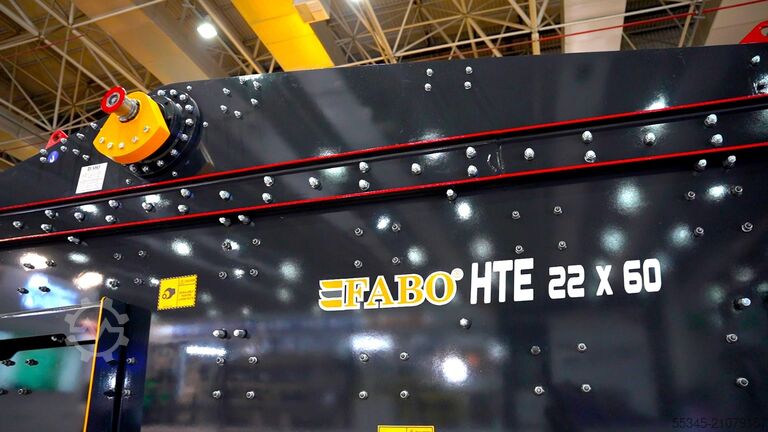 Vibrationssieb FABO Titreşimli Elek Vibrating screen HTE2260 Çift Milli Yatay Titreşimli Elek