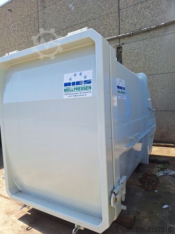 Presscontainer Allpress RIES 10 cbm Absetzpresse