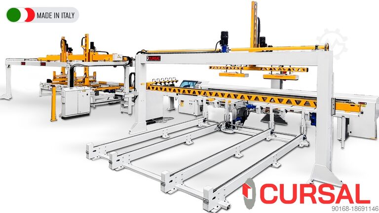 Optimierkappsäge mit Vorschubeinrichtun CURSAL TRSI Ø500 TAGLIO 90° - customizable