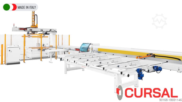 Optimierkappsäge mit Vorschubeinrichtun CURSAL TRSI Ø500 TAGLIO 90° - customizable