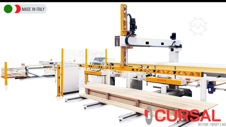 Optimierkappsäge mit Vorschubeinrichtun CURSAL TRSI Ø500 TAGLIO 90° - customizable