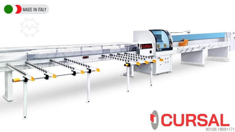 Optimizerkappsäge mit Vorschubeinrichtun CURSAL TRSI Ø600 / Ø700 TAGLIO 90°-Customizable