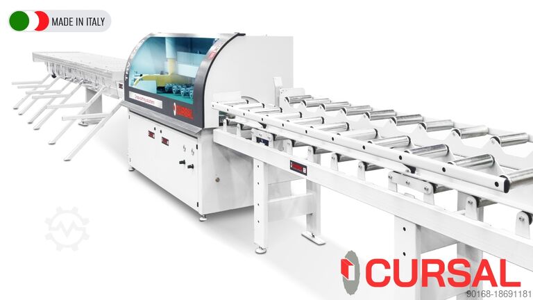Belt optimizing cross-cut saw CURSAL TRV 2200 Ø500 - Customizable