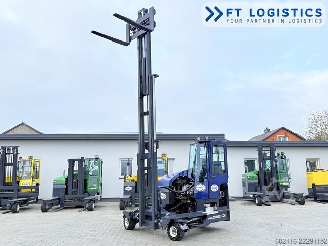 4-way forklift Combilift C4000 GAS TRIPLEX 5550 POSITIONER CABIN