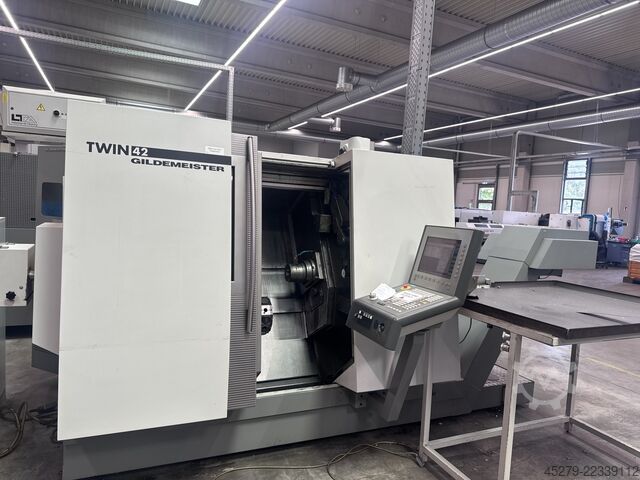 CNC lathe Gildemeister TWIN 42 Y RG2