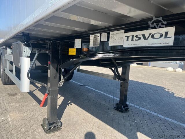 Tipper Tisvol Agrar 57m3 Alu Liftas