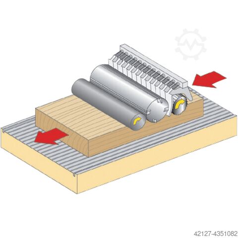 Abricht- und Dickenhobelmaschine Kombi SCM / Holzkraft Minimax fs 52 es Tersa