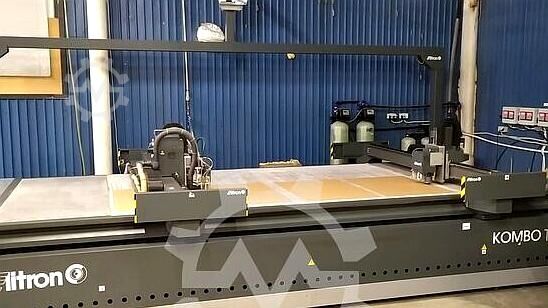 Flatbed cutting machine Elitron Kombo TH 31.20
