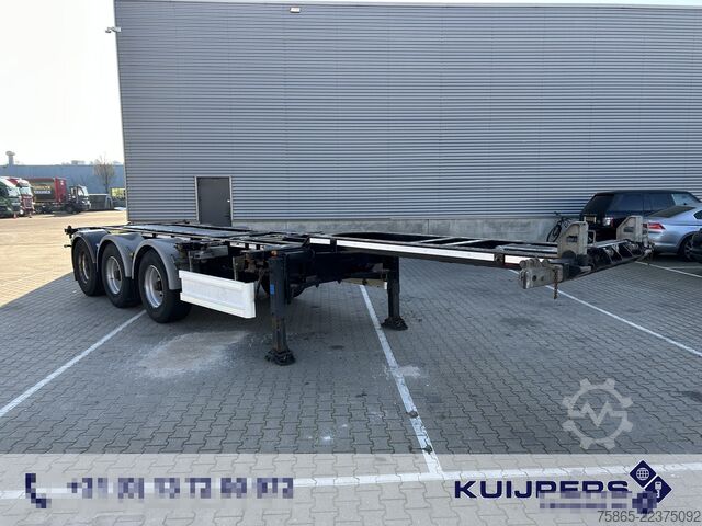 Container transport Renders Euro 800 / Multi Container Chassis / 20-30-40-4...