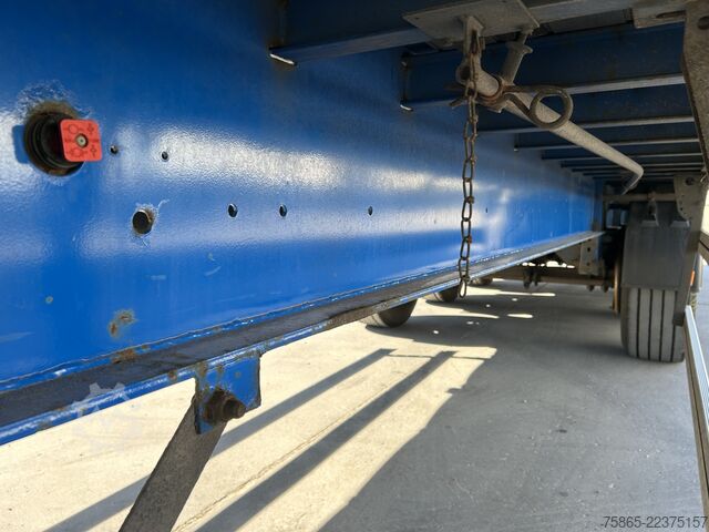 Curtain sided Groenewegen DRO-14-27 / Curtainside Trailer / BPW Drum / AP...