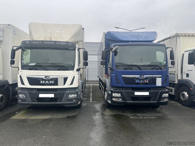 Box truck MAN TGM 19.290 EURO 6 19T FURGON