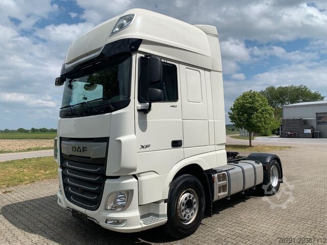 Standard tractor unit DAF XF 480 FT_ ACC_ LDWS_ SSC_ 2-Kreis Hydraulik NEU