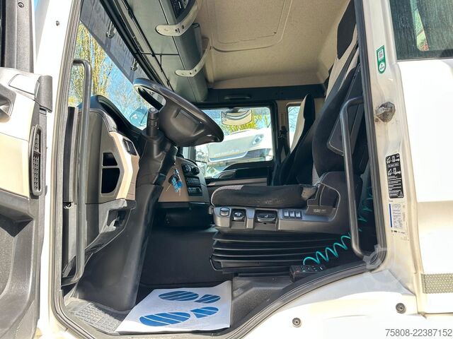 Truck mounted crane MAN TGS 26.460 Baustoff Hiab 177 Funk+Sitz Lenk AHK