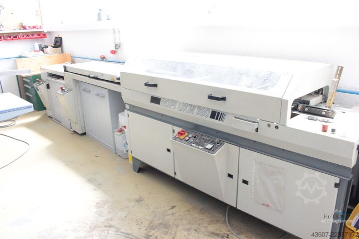 Faltschachtelklebemaschine /  Folder Gluing machine ROPI UKM 380