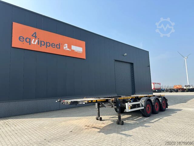 Container transportation Burg 20FT ADR (EX/II, EX/III, FL, AT) Chassis, Leerg...