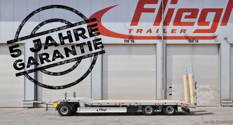 Lowbed Fliegl Tiefladeanhänger DTS 300 Parabel/FH 6,5m