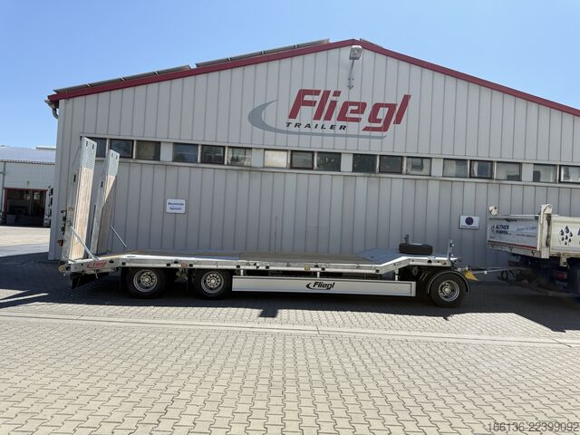Lowbed Fliegl Tiefladeanhänger DTS 300 Parabel/FH 6,5m