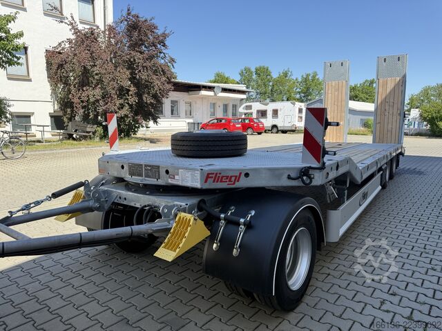 Lowbed Fliegl Tiefladeanhänger DTS 300 Parabel/FH 6,5m