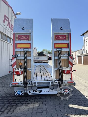 Lowbed Fliegl Tiefladeanhänger DTS 300 Parabel/FH 6,5m