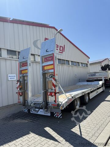 Lowbed Fliegl Tiefladeanhänger DTS 300 Parabel/FH 6,5m