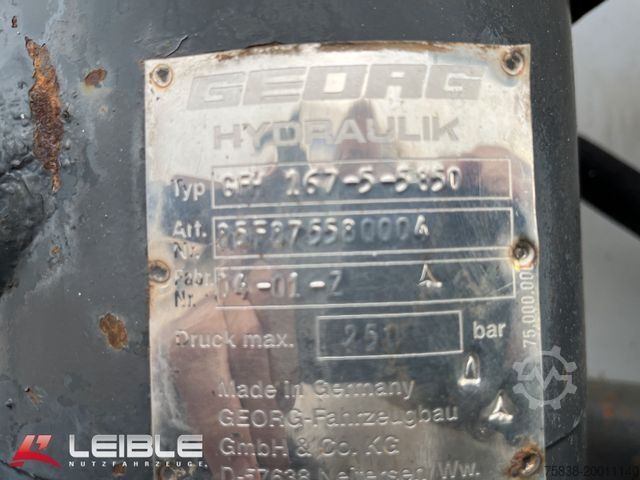 Kipper Auflieger CARNEHL CSKH/S*Stahl Kippmulde*25m³*c