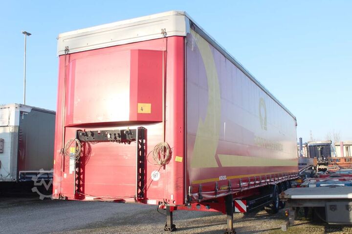 Open semitrailer with tarp Kögel semirimorchio centinato coils varios
