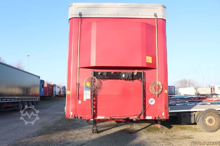Open semitrailer with tarp Kögel semirimorchio centinato coils varios
