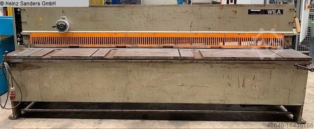 Plate Shear - Hydraulic WILA VS 310-3
