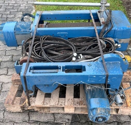 DEMAG P1600  25 to. Laufkatze komplett DEMAG P-Zug Hubwerk rope guide