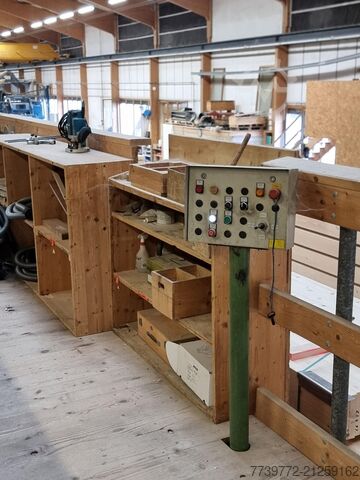 Schwere Hobelmaschine mit Mechanisierung Georg Schwarzbeck GmbH & CO KG REX HOMS-410 K