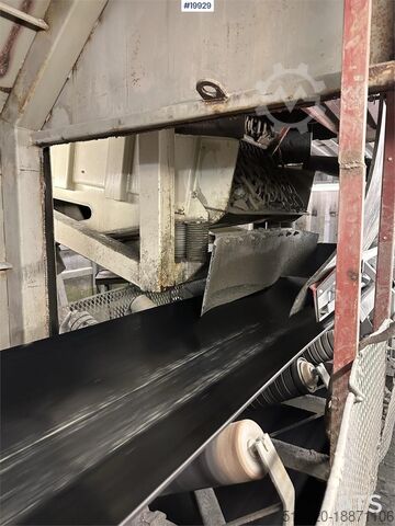 Tunellmater m/ transportband m/ nødstopp  Tunellmater m/ transportband m/ nødstopp