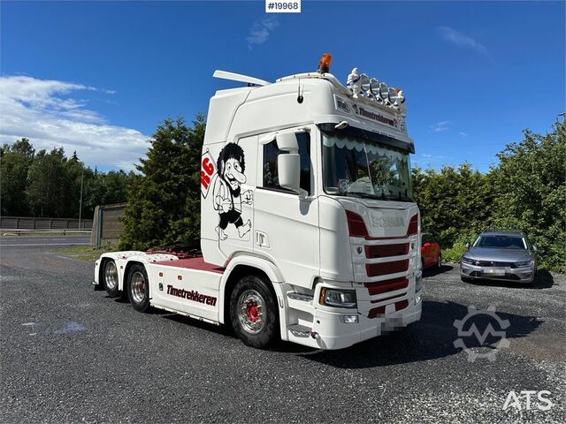 Standard tractor Scania R540 6x2 Truck w/ Stiholt construction.