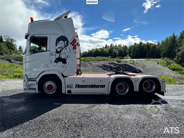 Standard tractor Scania R540 6x2 Truck w/ Stiholt construction.