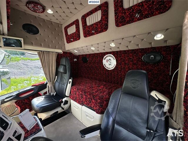 Standard tractor Scania R540 6x2 Truck w/ Stiholt construction.
