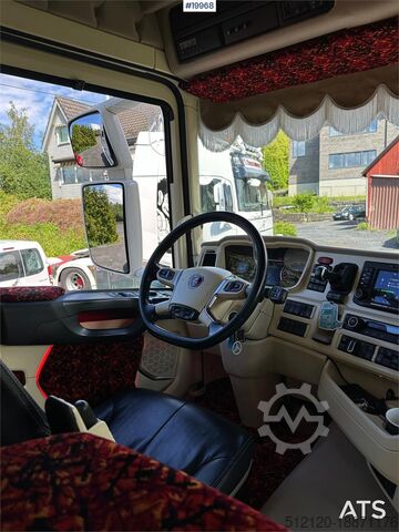 Standard tractor Scania R540 6x2 Truck w/ Stiholt construction.