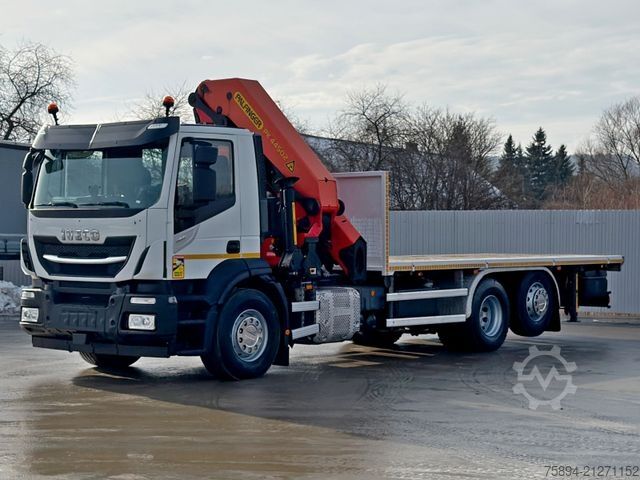 Autokran IVECO Stralis 460 PRITSCHE 6,60m +KRAN +FUNK